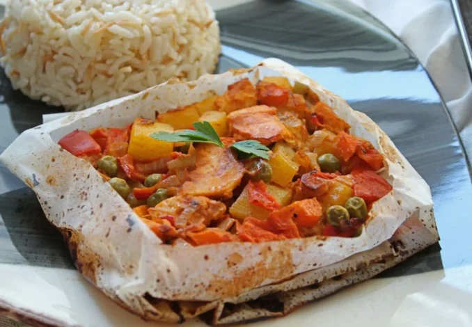 Paper-Wrapped Chicken
