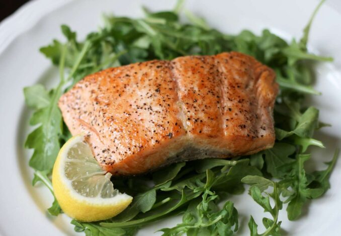Fried Salmon