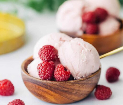 Homemade Fruit Ice Cream