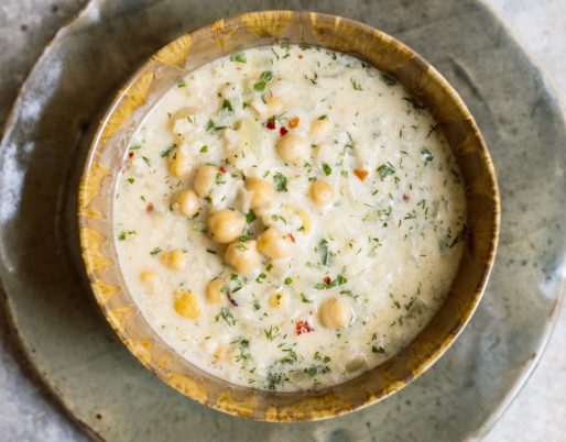 Yogurt-and-Chickpea-Soup-Recipe