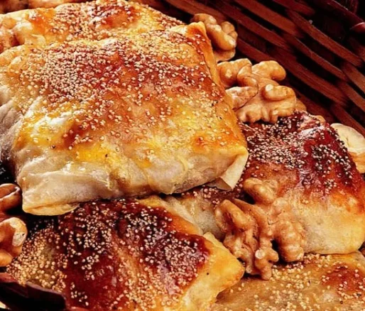 lentil pastry with soda